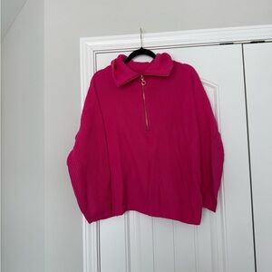 Talbots Vibrant Pink Knit Sweater